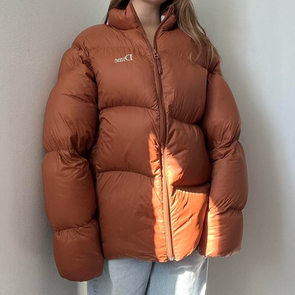 Dime Rust Puffer Jacket - Picture 4 of 9